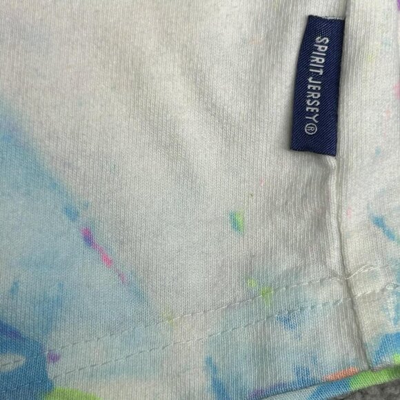 Disney Spirit Jersey Shirt Mens 2XL Neon Tie Dye Disneyland Resort Long Sleeve - Picture 8 of 14